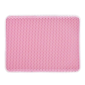 Kiyodo EVA 雙層貓砂墊  粉色  50 x 40cm  1個