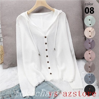 カーディガンレディースサマーニットカーディガン夏用ニットパーカーmlxlサマーニットパーカー薄手パーカー 通販 Lineポイント最大get Lineショッピング