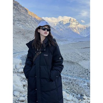 冬季新款韓系羽絨棉服女加厚中長款棉衣外套寬松過膝長款棉襖超厚