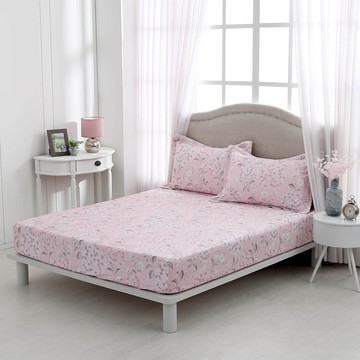 雙人床包枕套組/ 天絲棉400織 / 茱尼亞 [鴻宇] 台灣製 - 2385