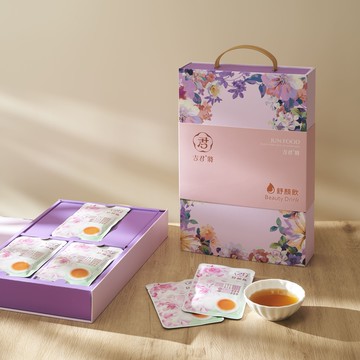 【吉君將】花龍悅色舒顏飲滴雞精 (60mlx21入手提禮盒) 精緻手提禮盒 送禮自用兩相宜