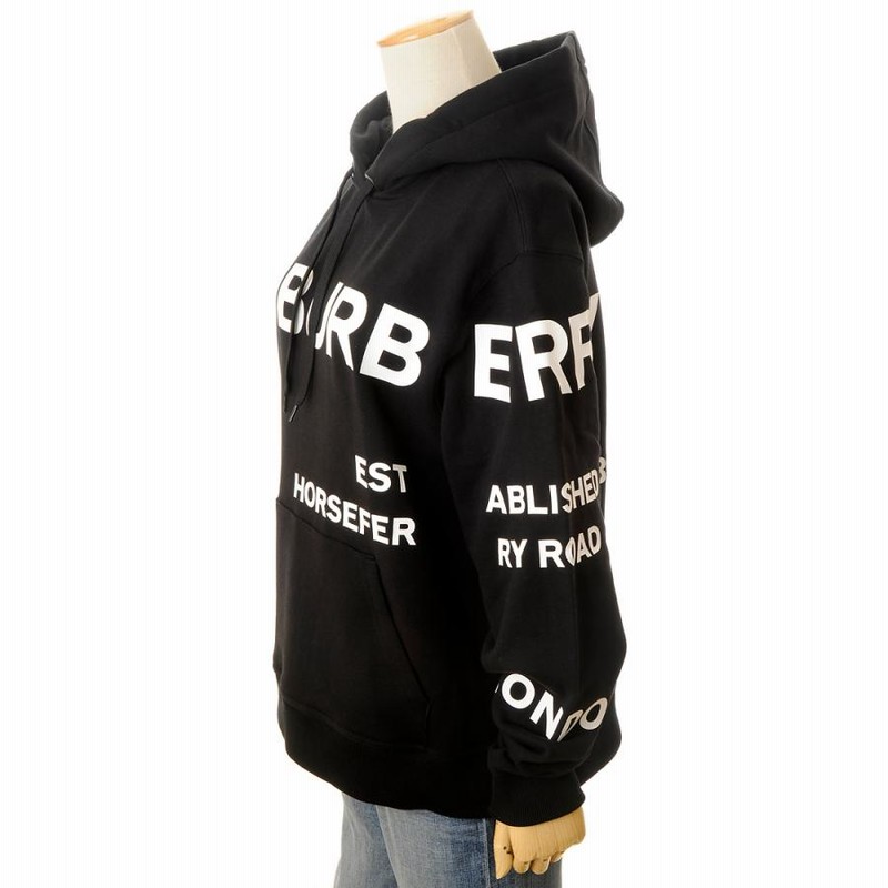 BURBERRY バーバリー パーカー レディース ブラック 8040767