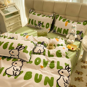 優樂悅~四件套床上用品卡通學生單人床三件套臥室被套被罩二件套床單單件