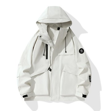 【HOT 本舖】男装【檔口現貨主推】2025春季新款衝鋒衣潮牌青少年戶外外套春秋夾克上衣防風防雨微潮跨境爆款直播