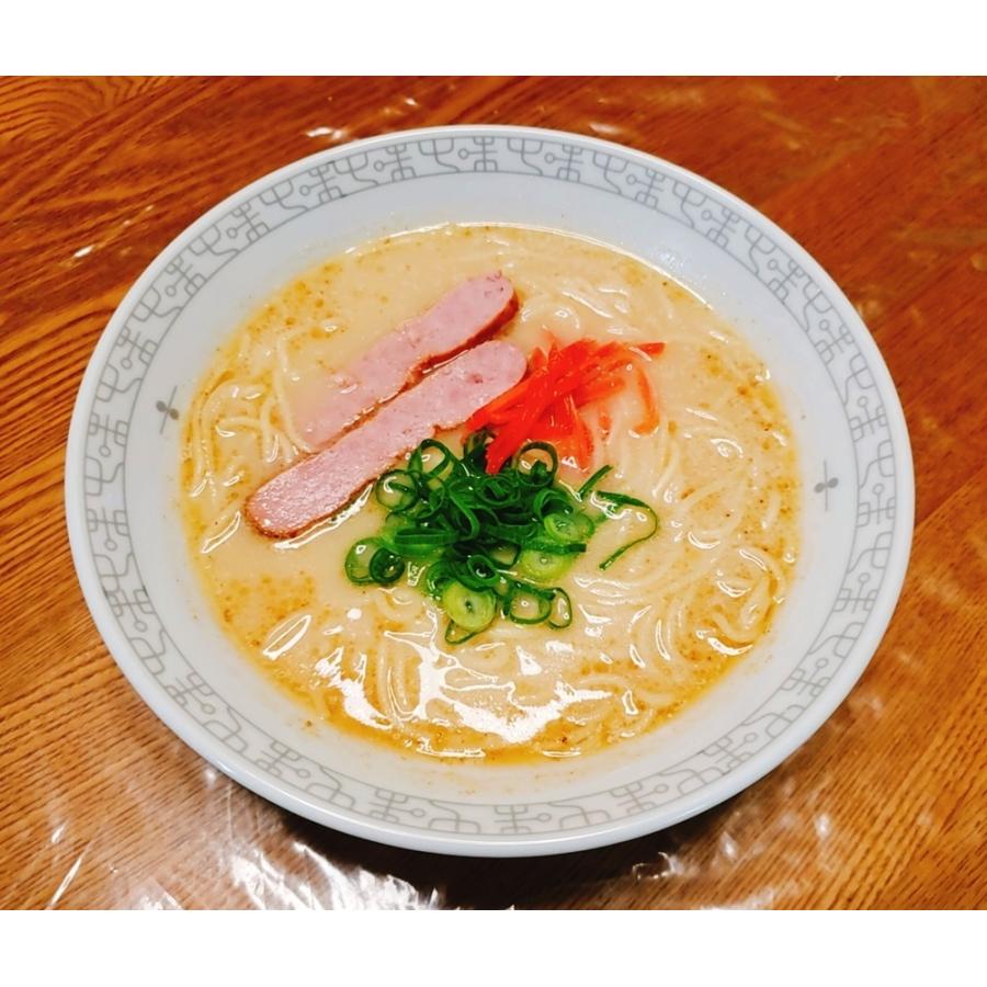 博多ラーメン　九州生麺　セット　会員価格550円　本場とんこつスープ付 2人前　お取り寄せ　ご当地ラーメン　特産品　メール便商品　お試しグルメギフト