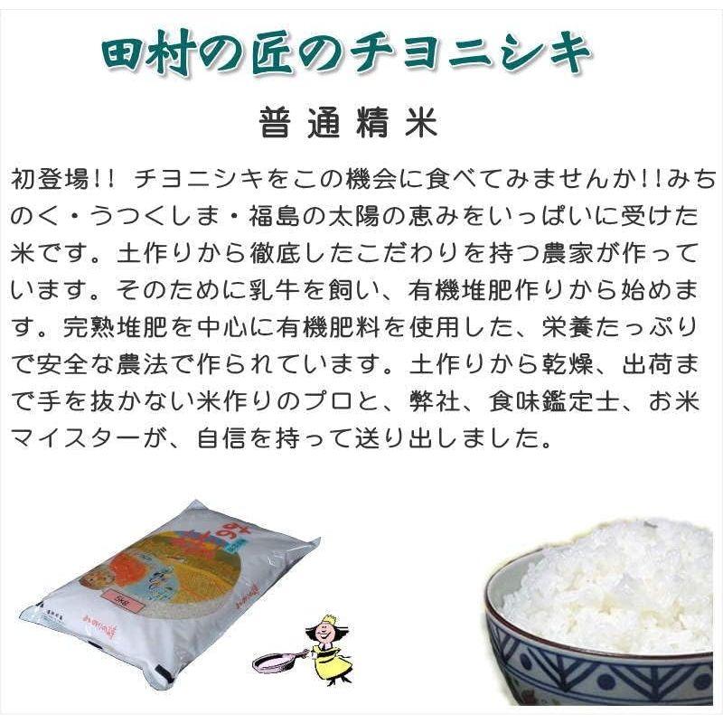 福島県田村産 白米 チヨニシキ 5kg 令和4年産