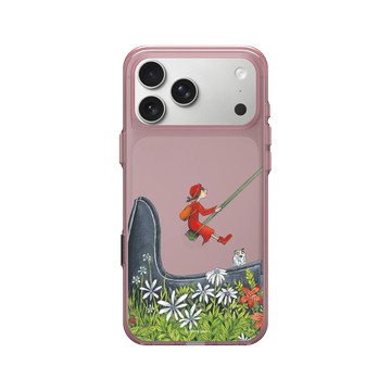 iPhone 17 Pro Max Clear (相機按鈕) 晶醺玫 - 幾米 Jimmy Liao - 地下鐵-盪進童話