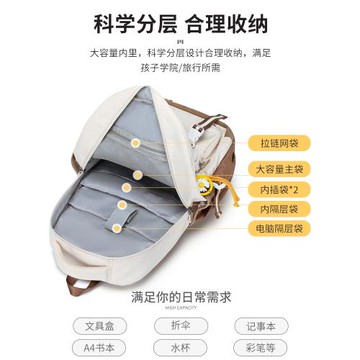 2025新款書包女大容量高中生中學生女生小學生潮流背包女童雙肩包