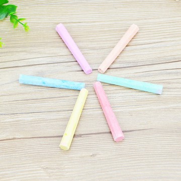 新款整箱批發壹箱50盒壹盒48支彩色白色10色六角教學粉筆普通粉筆【益三和】可開發票