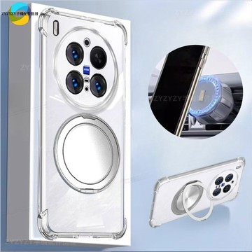 透明四角氣囊 旋轉支架 vivo X300Ultra X300 Pro X200 X100 X90 X80 防摔手機殼