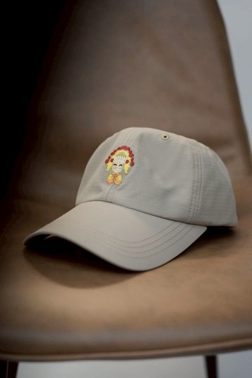 【AFC WELLNESS】 與媽祖隨行-石墨烯活力消臭棒球帽-卡其M號