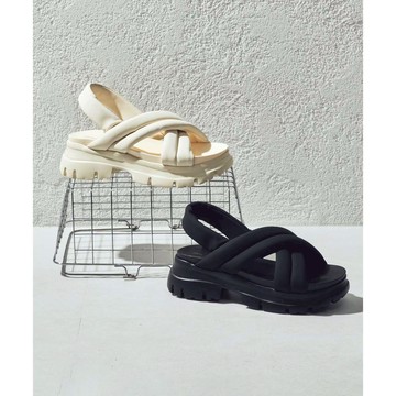 ORiental TRaffic 交叉帶厚底涼鞋 (日本OR女鞋 51201)