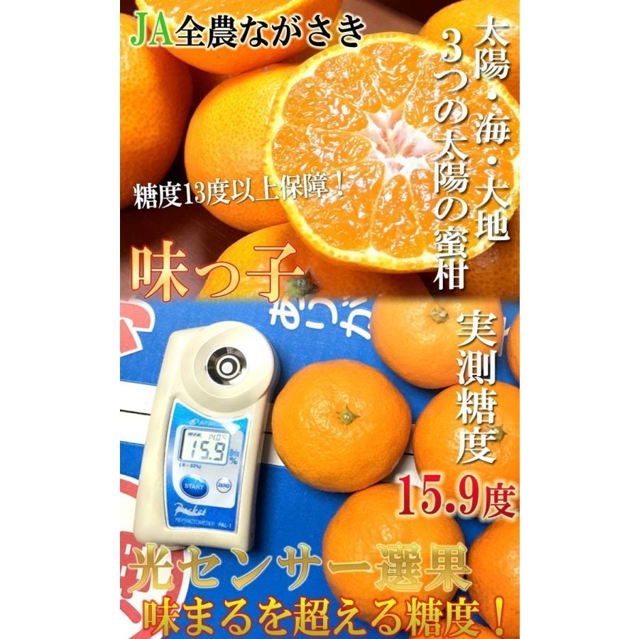 味っ子 西海みかん 約2kg 長崎県産 贈答規格 JAながさき西海 光センサー選果品 糖度13度保証・農園指定のギフト蜜柑！トップブランドの高級フルーツ