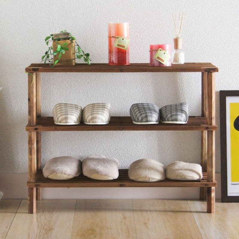 棚 木製 3段 北欧 シェルフ 収納 収納ラック 収納棚 おしゃれ オープンラック オープンシェルフ ウッドラック 収納ラック フリーラック キッズラック 子供部屋 通販 Lineポイント最大get Lineショッピング