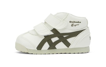 TD ONITSUKA TIGER MEXICO MID RUNNER TS WHITE OLIVE