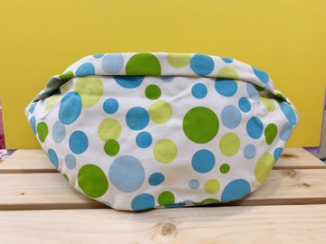 【震撼精品百貨】Hello Kitty_凱蒂貓~素面腰包-圓點#00171