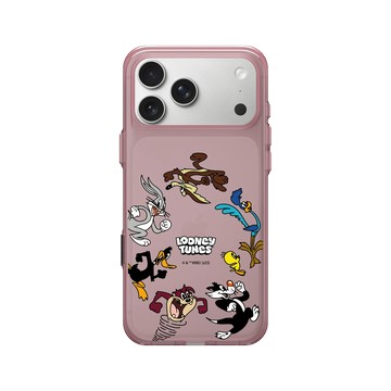 iPhone 17 Pro Max Clear (相機按鈕) 晶醺玫 - 樂一通 Looney Tunes - 馬拉松