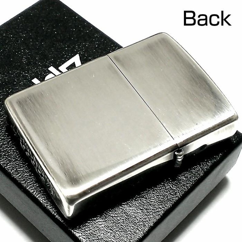 ZIPPO ライター 天野喜孝 ジッポ ゲーム 銀イブシ エッチング彫刻 