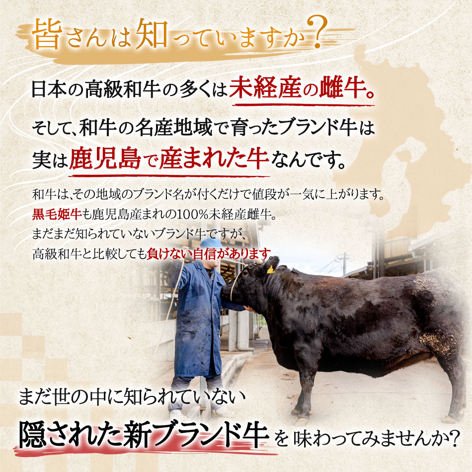 モモステーキ 鹿児島県産 黒毛和牛 （120g×2枚） 国産 ステーキ A4 牛肉 モモ 黒毛姫牛 和牛 冷凍 送料無料 