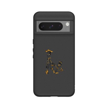 Pixel 8 Pro SolidSuit 黑 - 迪士尼-玩具總動員 Toy Story - 胡迪與叉奇