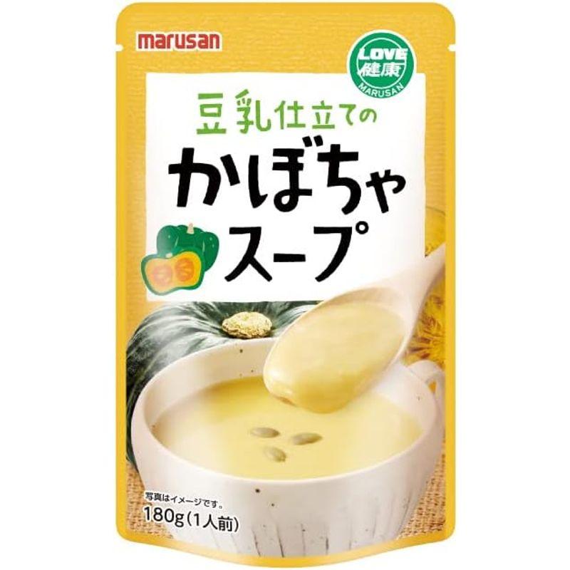 ベジタブルハート マルサンアイ 豆乳仕立てのかぼちゃスープ180g・にんじんスープ180g・とうもろこしスープ180g・じゃがいもスープ18