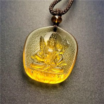 MoonDy 辟邪項鏈 吊墜 保平安 208 小禮物 琉璃項鍊 飾品 雞生肖守護神 首飾