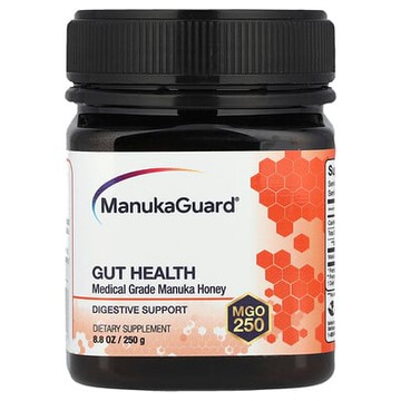 ManukaGuard, 腸道健康，麥盧卡蜂蜜，MGO 400，8.8 盎司（250 克）