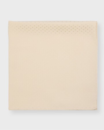 Men's Polka Dot Silk Pocket Square