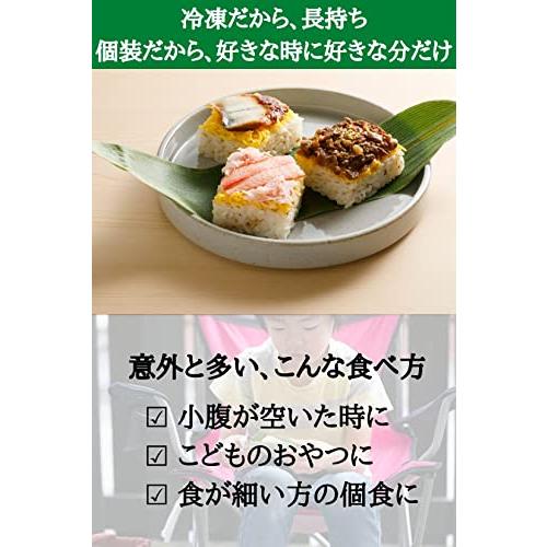 冷凍寿司 笹蒸し寿司９ケ入(鰤の照り焼き 牛のしぐれ煮 紅ずわい蟹） 伝統の味 人気ランキング ギフト 取り寄せ（リニューアル）