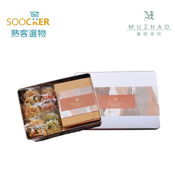 暮朝食粹-玫瑰金禮盒（小暮釀醬油&醬香米餅）