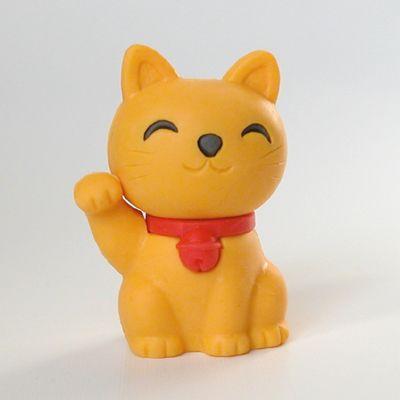 まねきねこ消しゴム（4個セット）