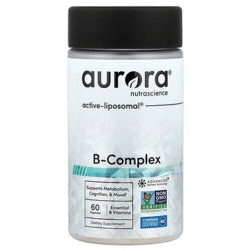 Aurora Nutrascience, B 族維生素，60 粒全素膠囊