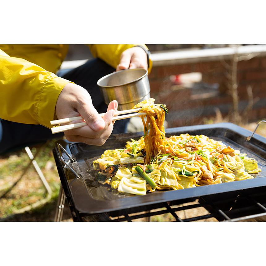 カレー麺（2人前）　森口製粉製麺