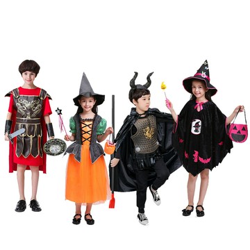 Baby童衣 萬聖節COSPLAY變裝服 牛魔王 南瓜洋裝 女巫裝 羅馬戰士道具服 88960