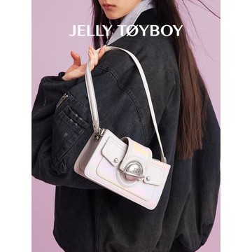 (免運)【孟佳同款】JTB千禧包.春夏斜挎小方包女包百搭新款腋下包豆腐包