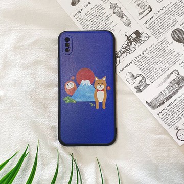 柴犬 手機殼 富士山