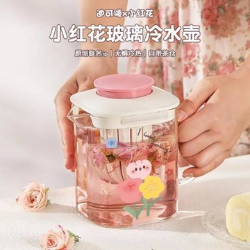 泡茶壺2025新款大容量玻璃茶壺高硼硅玻璃燒水壺花茶壺茶壺一人用