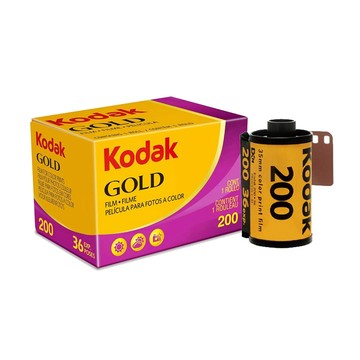 KODAK GOLD 135mm 彩色膠捲負片底片 ISO 200 36張