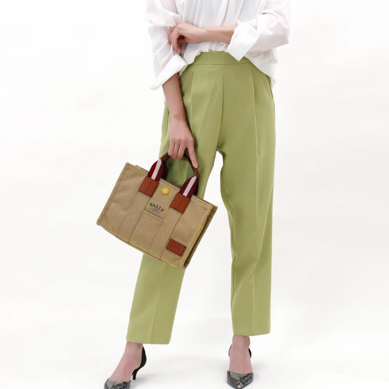 Bally BALLY バリー トートバッグ ベージュ系 ナイロン