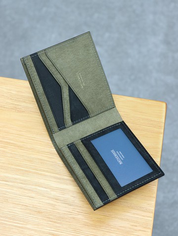 意大利皮革銀包 男裝 短夾 錢包 錢夾 皮夾