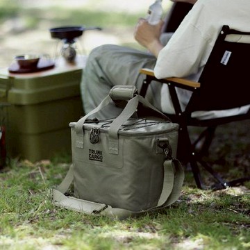 RISU｜CARGO COOLER 保冷袋 灰色 14L