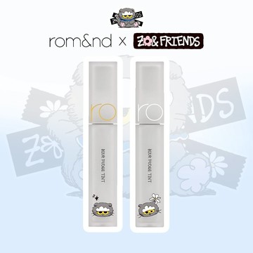 [快速出貨]【Romand / rom&nd】rom&nd × ZO&FRIENDS 迷霧軟糖唇釉(含貼紙) 5g ZOA