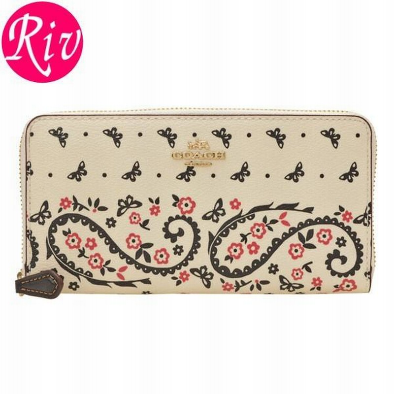 ポイント10％還元】コーチ COACH 長財布 ラウンドファスナー ...