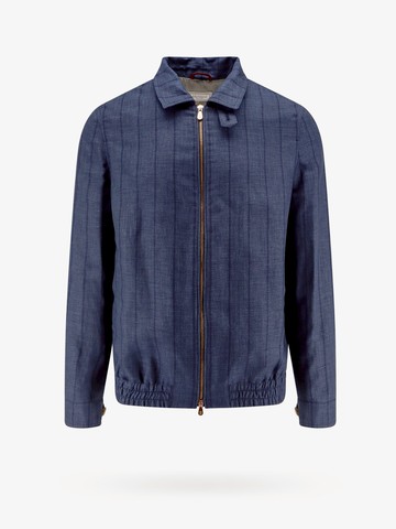 Wool, linen and silk jacket - BRUNELLO CUCINELLI - gender_Man