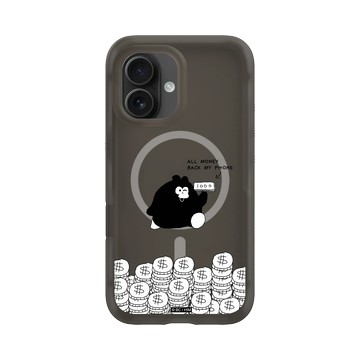 iPhone 16 AirX 本質黑 - 奧樂雞 Ology - All Money Back My Phone