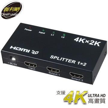 伽利略 HDMI 1.4b 4K2K影音分配器 1進2出