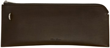 Rick Owens 棕色 Porterville Invite Envelope 钱包
