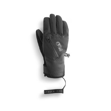PICTURE 女防水滑雪手套 Kakisa Gloves【黑/Black/收納層】GT0186 (XS-L)