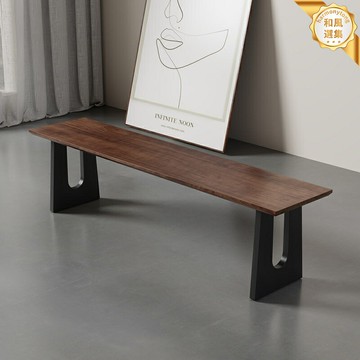 【中古風實木】長條椅 長凳 換鞋凳 餐椅 休閒椅 客廳椅 實木加厚 雙人坐凳 客廳餐廳玄關 多功能置物