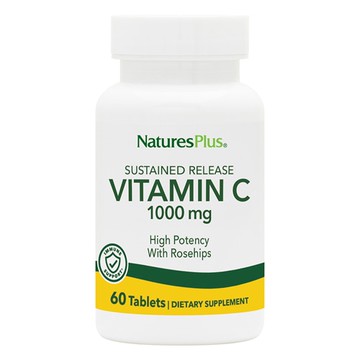 Nature's Plus Vitamin C Sustained Release 1000 mg - 60 Tablets